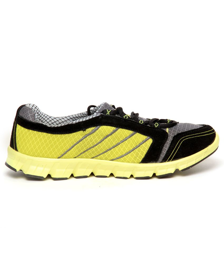 Slazenger Limbo Grey & Green Running Shoes: Buy Online at Best Price on ...