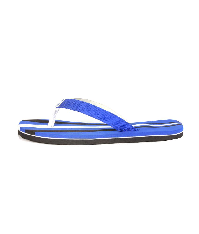 Tracer Styllish Blue and White Flip Flops SRS-L-01_BLUEWHITE Price in ...
