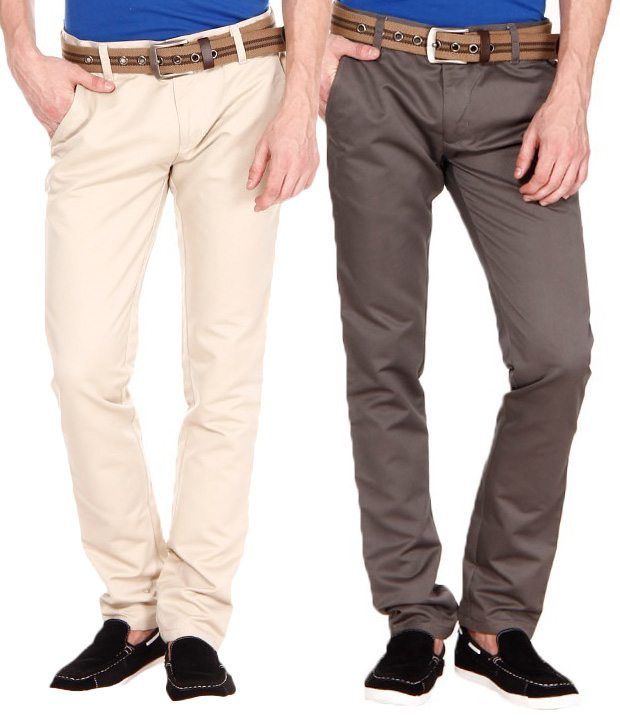 cream colour chinos combination