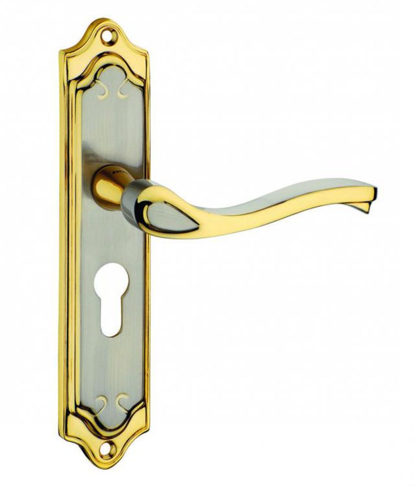 Buy Dorset Veniza Mortise Handle Set Silver Gold Online at Low Price in