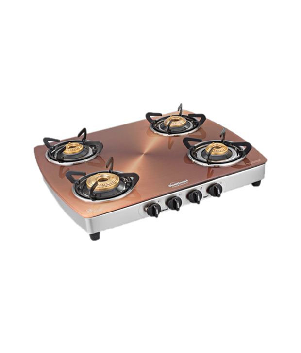 Sunflame 4BSS Toughened Glass Cooktop Crystal Copper Price in India Buy Sunflame 4BSS