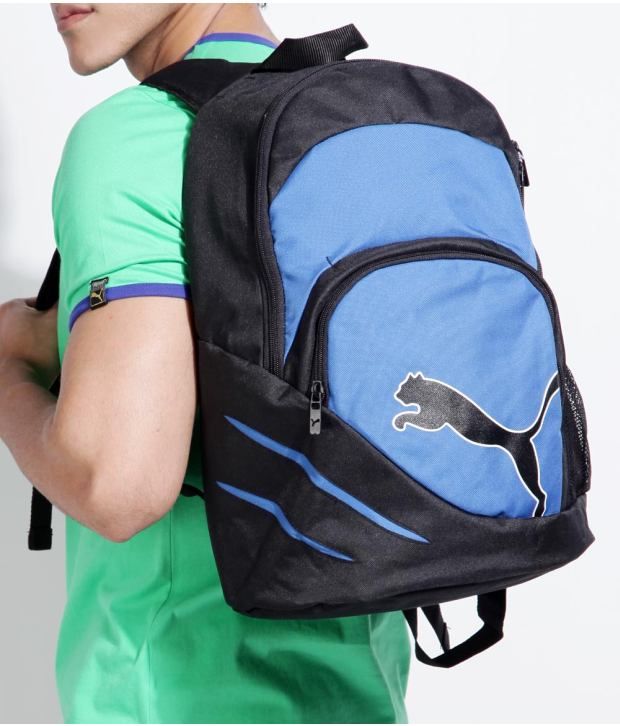 Puma Blue Unisex Backpack Buy Puma Blue Unisex Backpack Online at