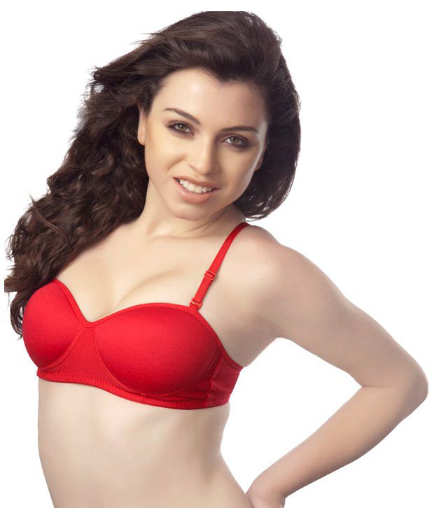Buy Tweens Demi Cup Red Padded Bra Online At Best Prices In India