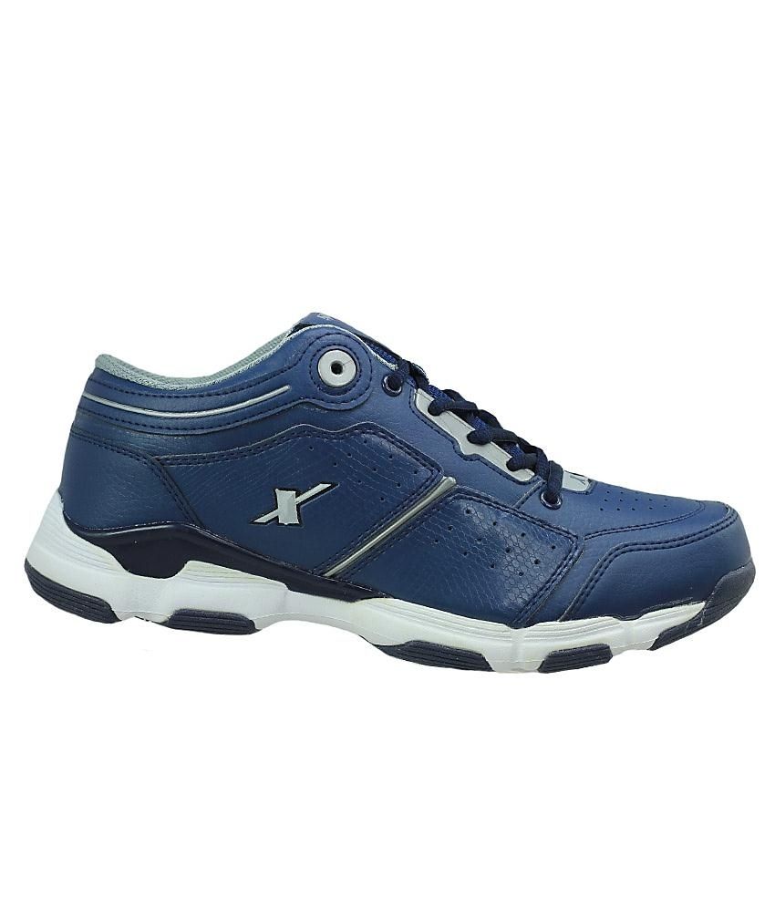 sparx navy blue sports shoes