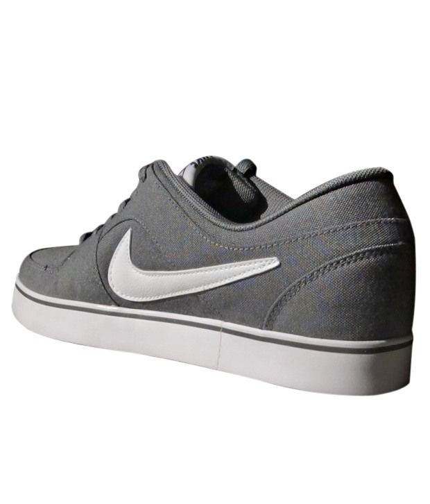 nike grey and white sneakers