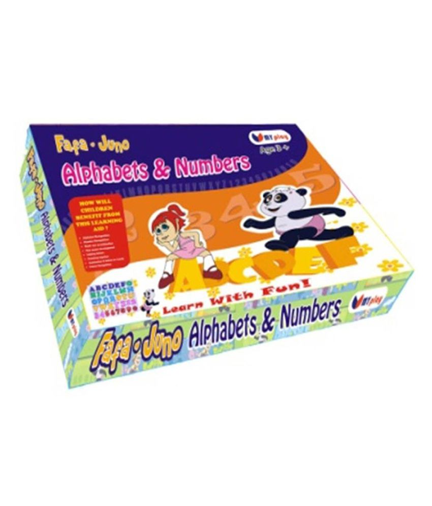 Pep India Alphabet N Number Game Fafa And Juno - Buy Pep ...