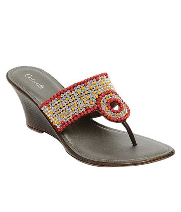 trendy red heels