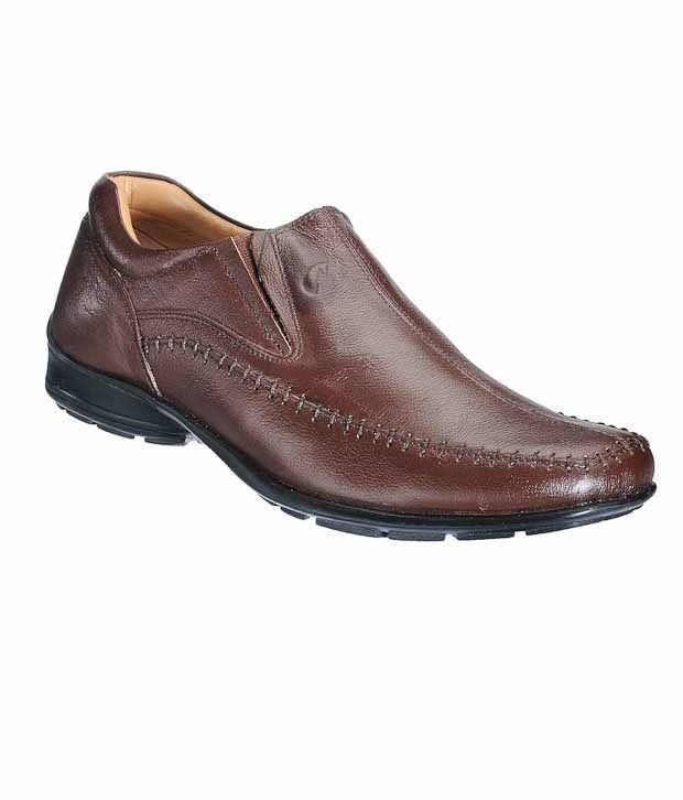 Massimo Italiano Brown Formal Shoes Price in India- Buy Massimo ...