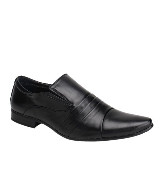 Protean Black Formal Shoes Price in India- Buy Protean Black Formal ...