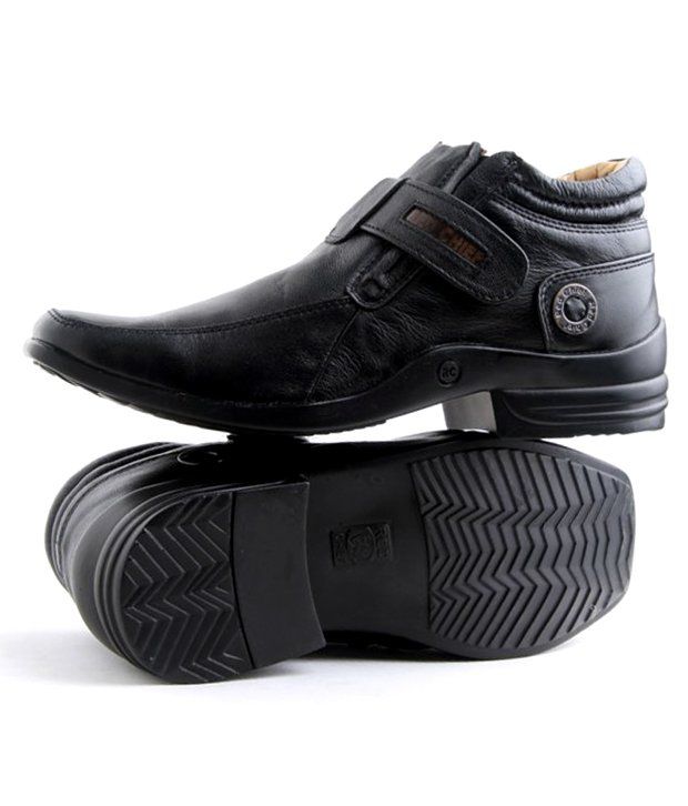 Red Chief Smart Black Casual Shoes 