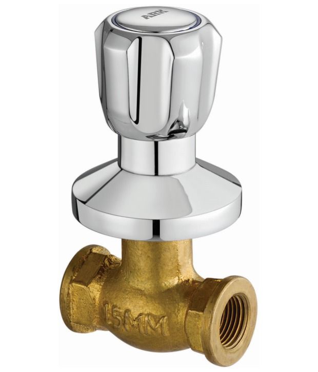 Buy ARK Chrome Finish Brass Concealed Stop Valve (Full Turn) Online at ...