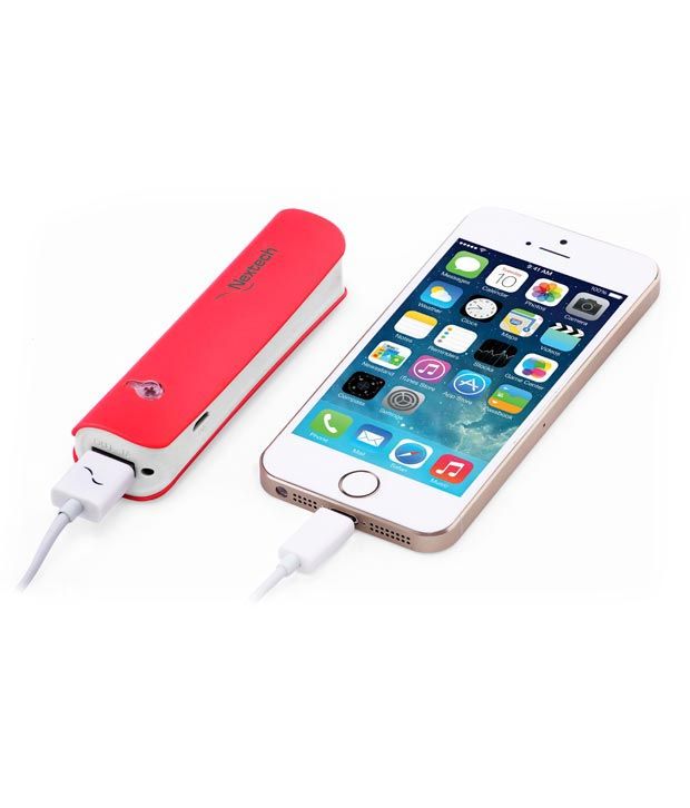 Nextech 2800mAh Power Bank Red- PB360 with 10 in 1 Cable-NC45 - Power ...