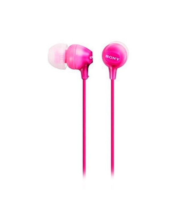 earphone pink colour