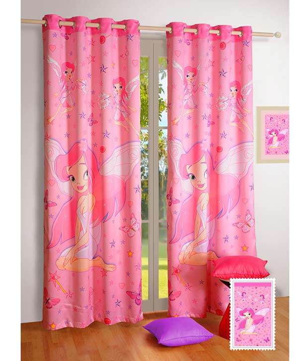     			Swayam Digitally Printed Kids Curtain With Eyelits