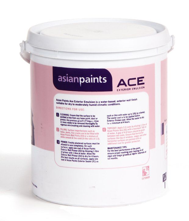 Buy Asian Paints Ace Exterior Emulsion Exterior Paints Crusade N Online At Low Price In India Snapdeal