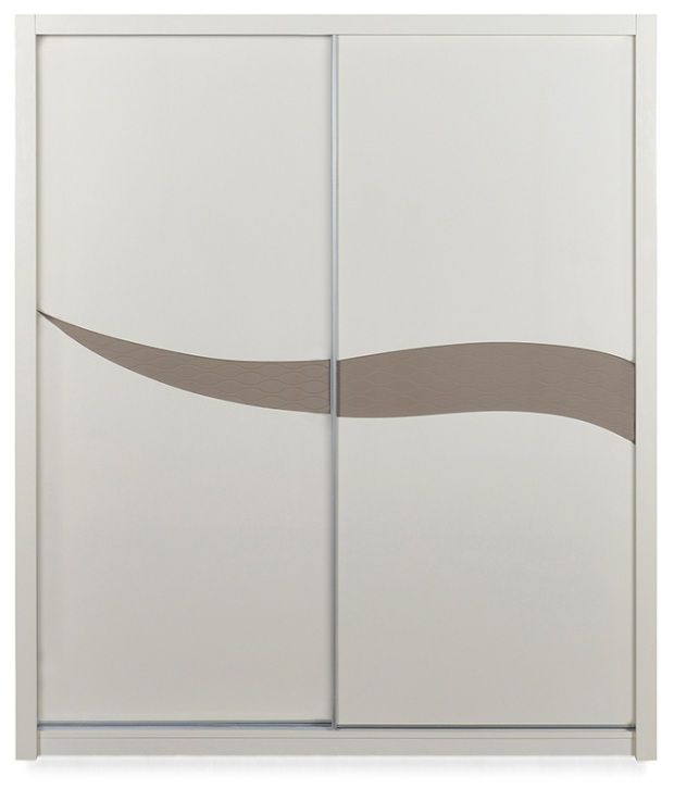 Bentley Sliding Wardrobe Ivory Buy Online At Best Price In India On