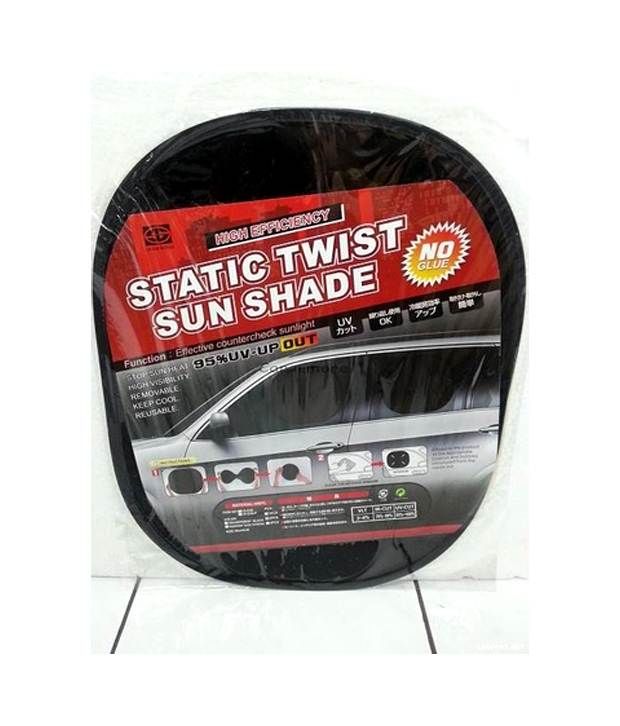 Static 2 PC High Efficiency Static Twist Electric Sun Shade For
