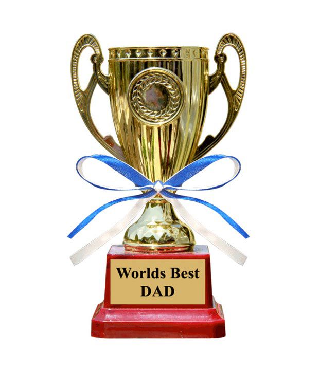 worlds best dad trophy