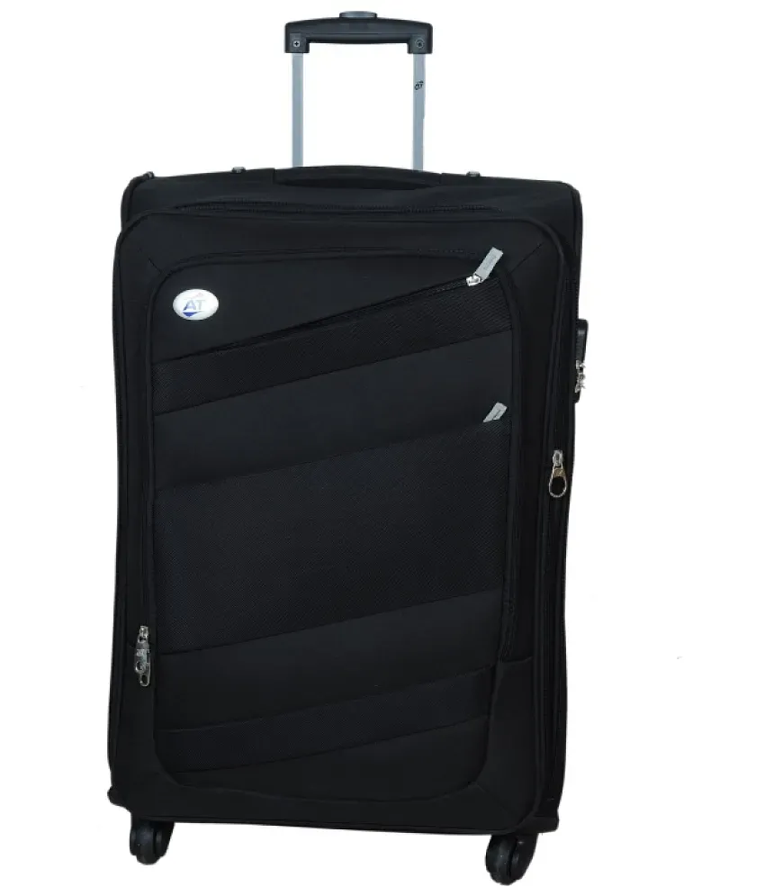 American Tourister Large (Above 70 Cm) 4 Wheel Soft Black Impression Luggage  Trolley - Buy American Tourister Large (Above 70 Cm) 4 Wheel Soft Black  Impression Luggage Trolley Online at Low Price - Snapdeal