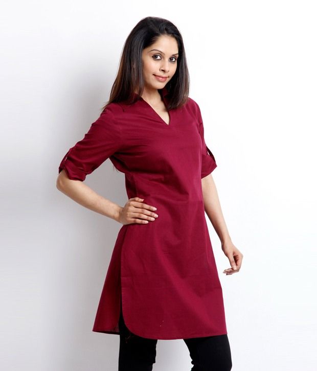 colour combination with maroon kurti