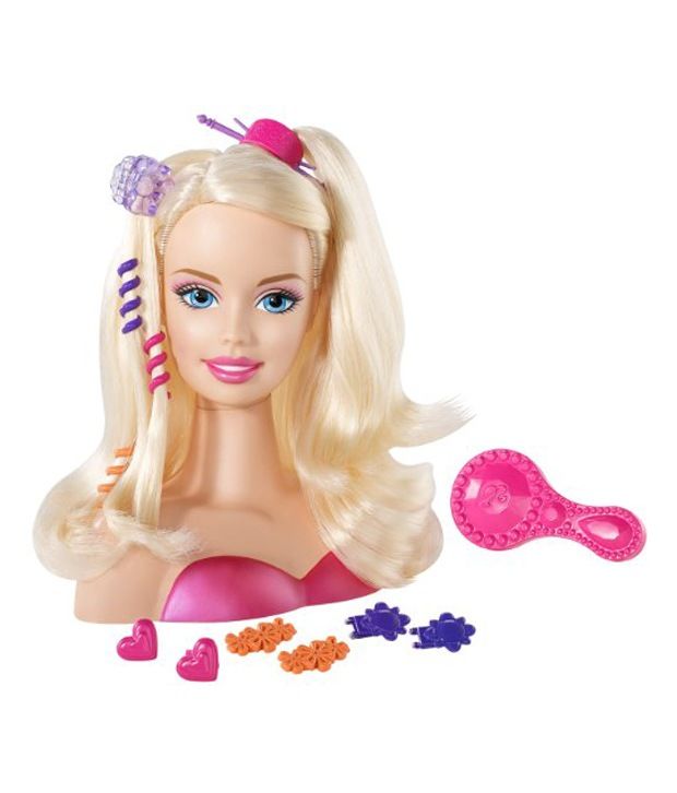 mattel barbie head