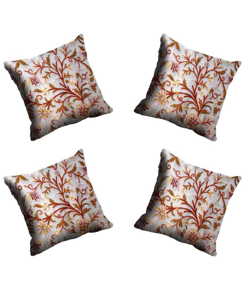 white cushion covers