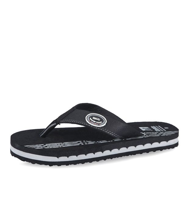 Matrix Black Slippers u0026 Flip Flops Price in India- Buy Matrix Black  Slippers u0026 Flip Flops Online at Snapdeal