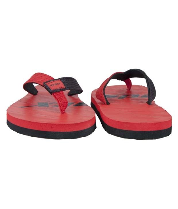 red sparx slippers