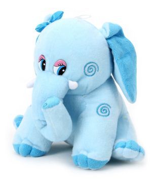blue elephant teddy