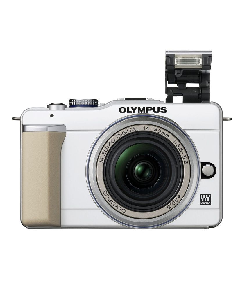 Olympus PEN EPL1 with 1442mm Lens (Silver) Price in India Buy