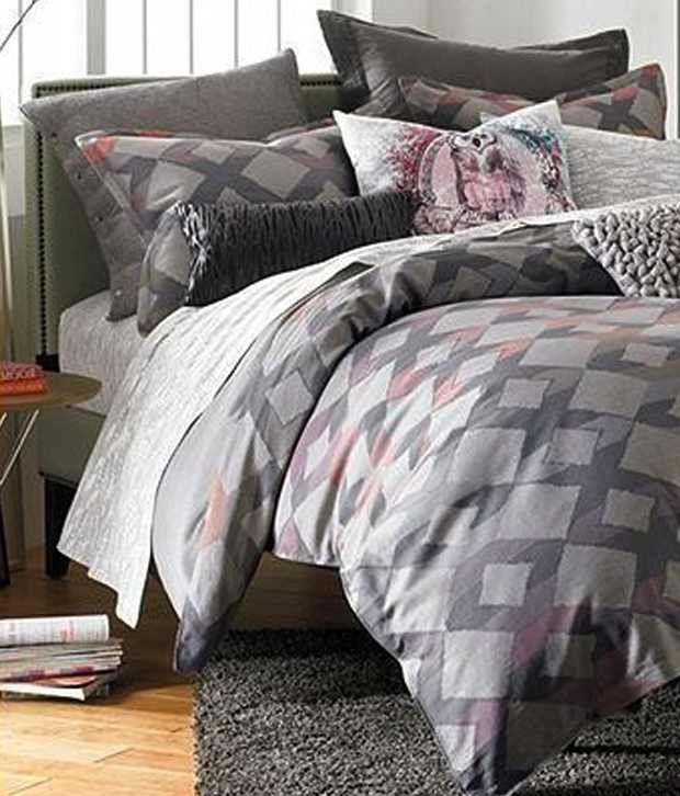 Bar Iii Seneca Full Queen Comforter Seneca Gray Buy Bar Iii