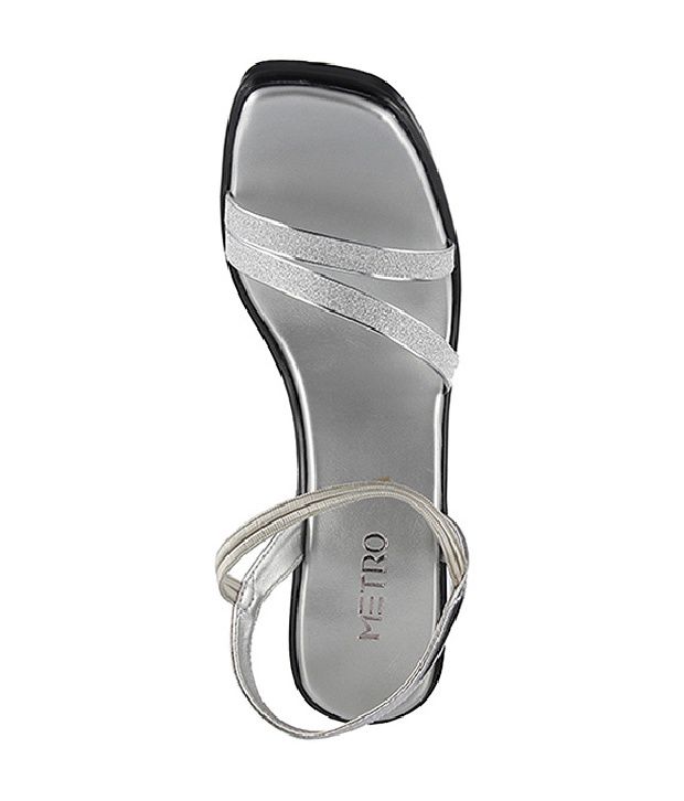 splendid silver sandals