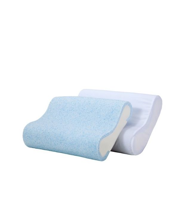 Sleep Joy Blueflex Gel Memory Foam Contour Pillow Buy Sleep Joy