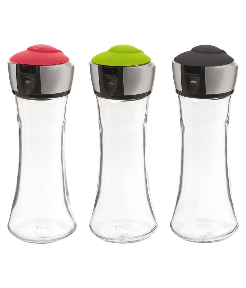 Trudeau Red and Clear Glass 200 Dispensers Buy Online at Best Price in