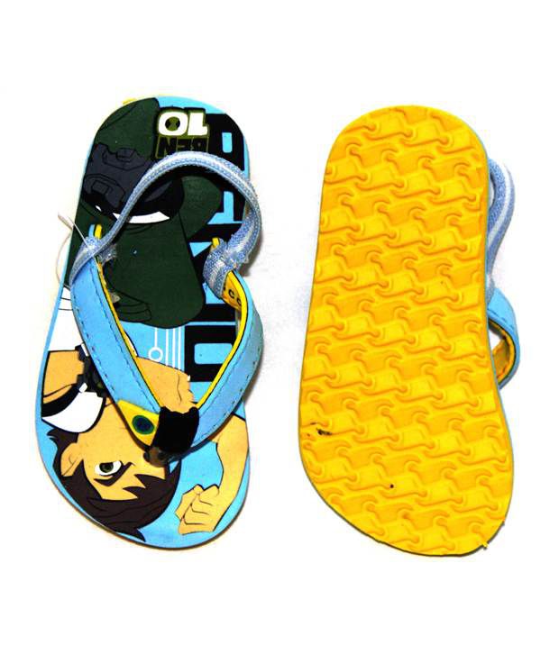 Ben 10 Slippers & Flip Flops Rubber For Kids Price in India- Buy Ben 10 ...