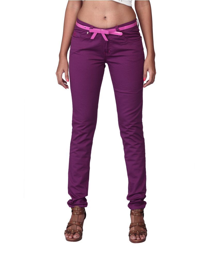 Tarama Purple Denim Skinny Jeans No - Buy Tarama Purple Denim Skinny ...