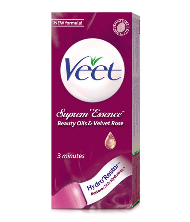 Veet Supreme Essence Beauty Oils and velvet Rose Hair Removal Cream 60 ...