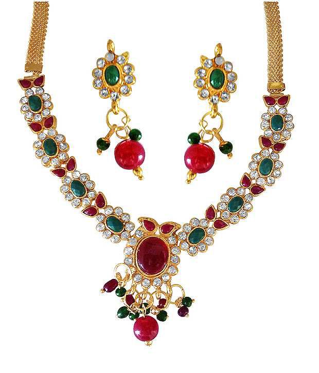 Surat Diamond Noor Jahan Jewelry Set - Buy Surat Diamond Noor Jahan ...