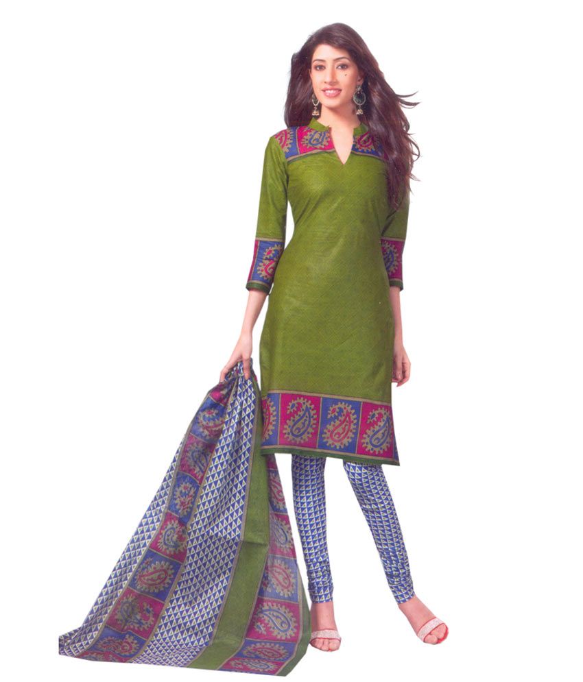 shree ganesh cotton churidar materials
