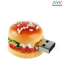 Microware 4GB Burger Shape Designer Pen Drive