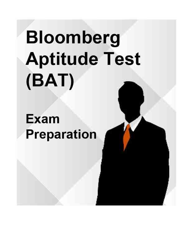Bloomberg Assessment Test Bloomberg Aptitude Test BAT Exam Prep Buy Bloomberg Assessment