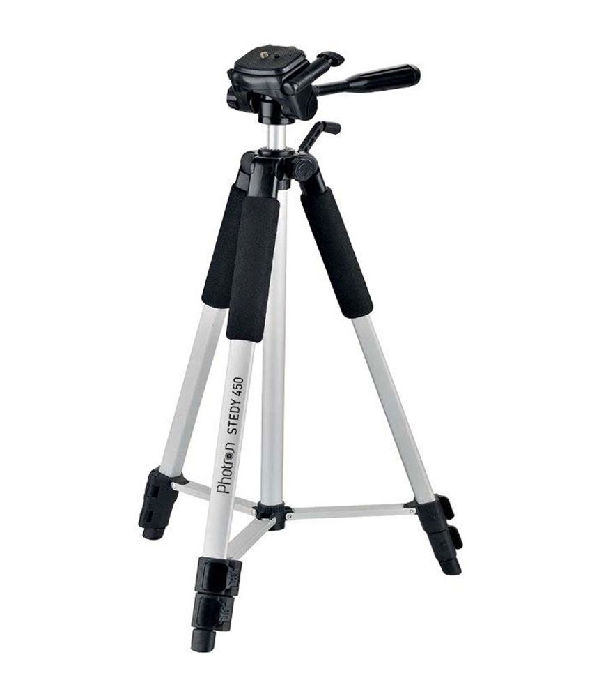     			Photron Stedy 450 Tripod (Load Capacity 2750 g) with Carry case and Non-Slip leg Foam