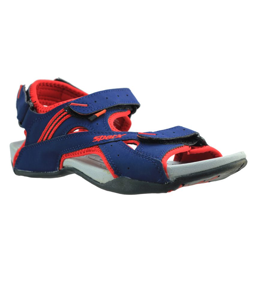 Sparx Ssb432 Bluered Boys Sandals Price in India- Buy Sparx Ssb432 ...