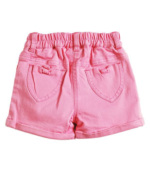 Nauti Nati Neon Pink Shorts For Kids - Buy Nauti Nati Neon Pink Shorts ...