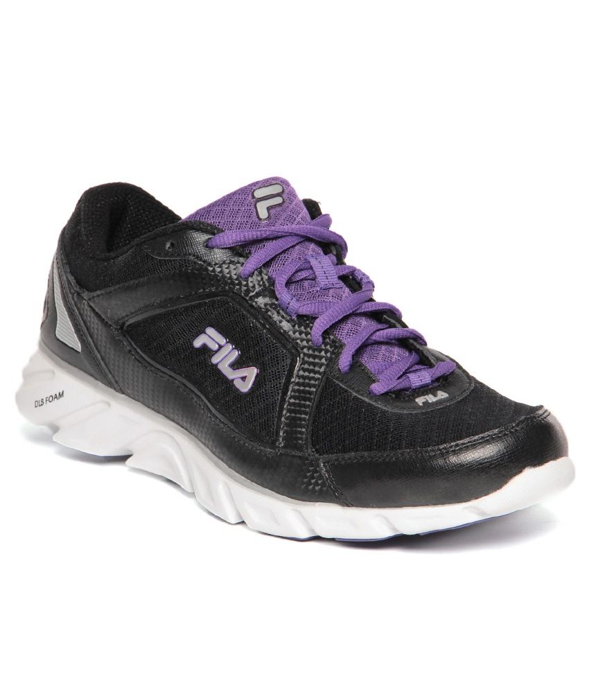 fila black and purple