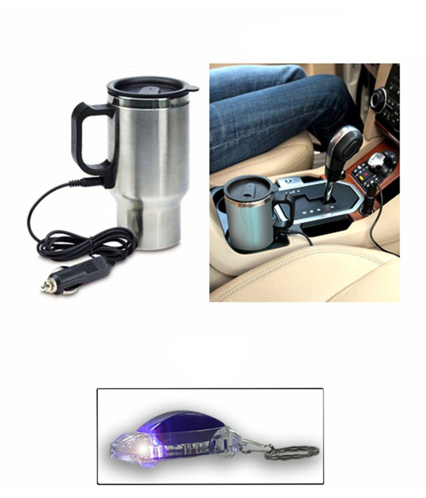 car lighter heated travel mug