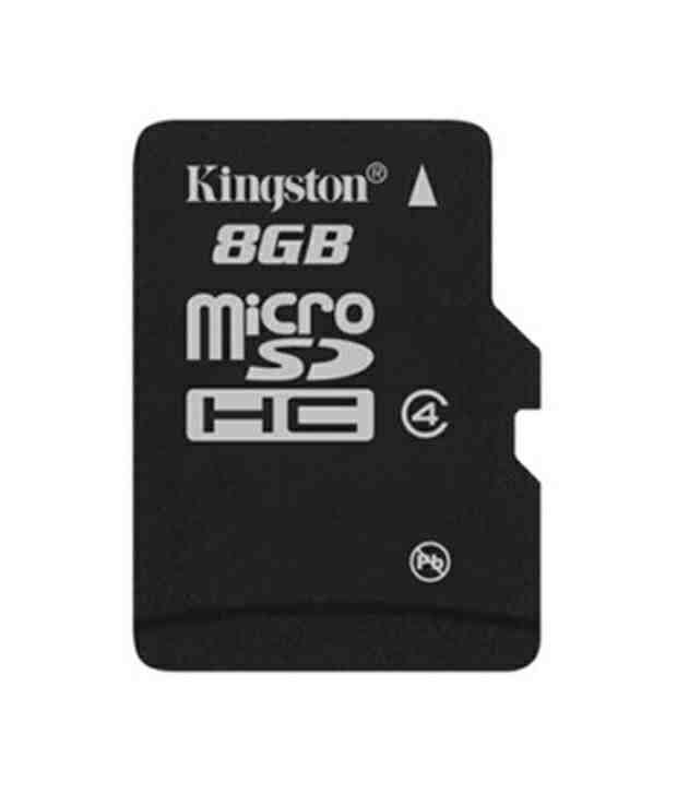     			Kingston 8 GB Class 4 Memory Card