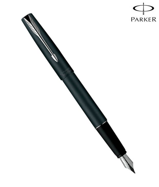     			Parker Frontier Matte Black  Fountain Pen