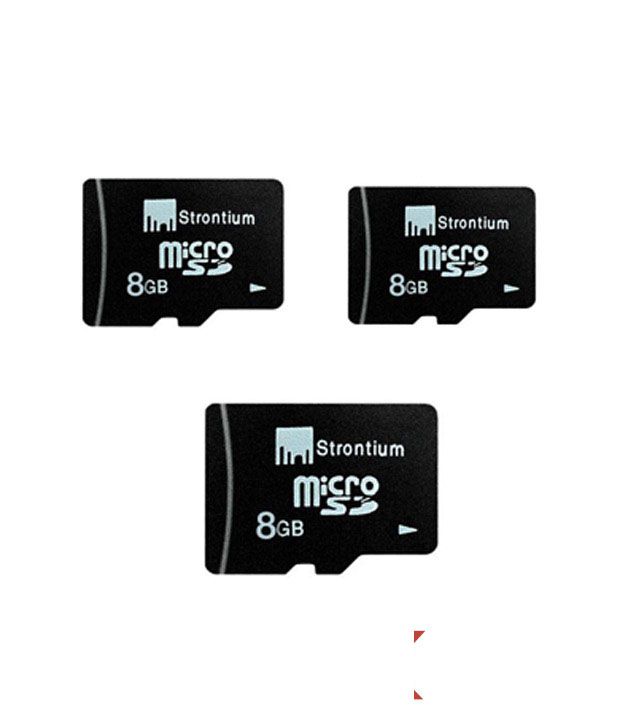 Strontium 8GB MicroSD + 8GB MicroSD + 8GB MicroSD