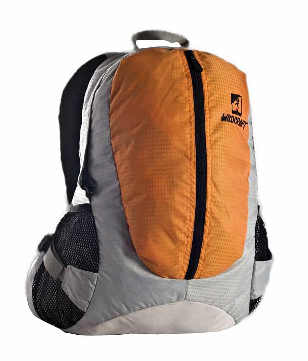 Wildcraft Jazzy Orange Laptop Backpack
